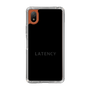 スリムプロテクションケース［ LATENCY - Logotype - Black ］