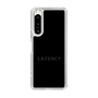 スリムプロテクションケース［ LATENCY - Logotype - Black ］