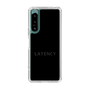 スリムプロテクションケース［ LATENCY - Logotype - Black ］