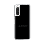 スリムプロテクションケース［ LATENCY - Logotype - Black ］
