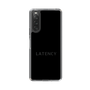 スリムプロテクションケース［ LATENCY - Logotype - Black ］