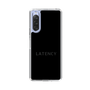 スリムプロテクションケース［ LATENCY - Logotype - Black ］