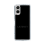 スリムプロテクションケース［ LATENCY - Logotype - Black ］