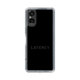 スリムプロテクションケース［ LATENCY - Logotype - Black ］