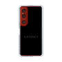 スリムプロテクションケース［ LATENCY - Logotype - Black ］