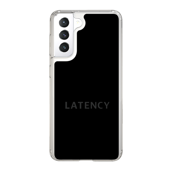 スリムプロテクションケース［ LATENCY - Logotype - Black ］