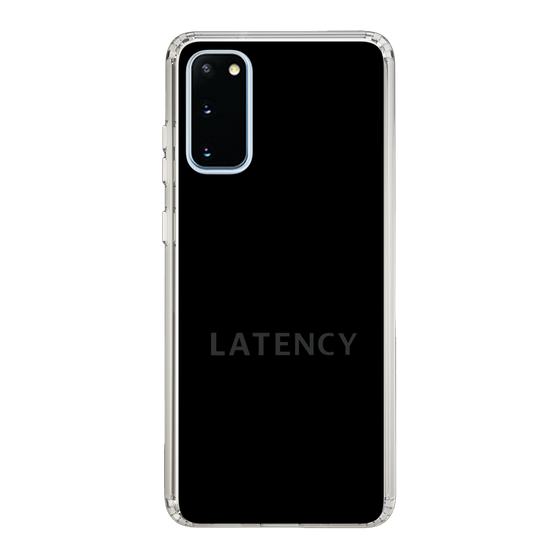 スリムプロテクションケース［ LATENCY - Logotype - Black ］