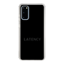 スリムプロテクションケース［ LATENCY - Logotype - Black ］