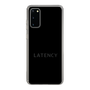 スリムプロテクションケース［ LATENCY - Logotype - Black ］