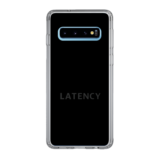 スリムプロテクションケース［ LATENCY - Logotype - Black ］