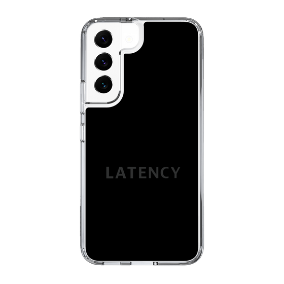 スリムプロテクションケース［ LATENCY - Logotype - Black ］