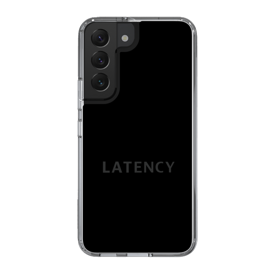 スリムプロテクションケース［ LATENCY - Logotype - Black ］