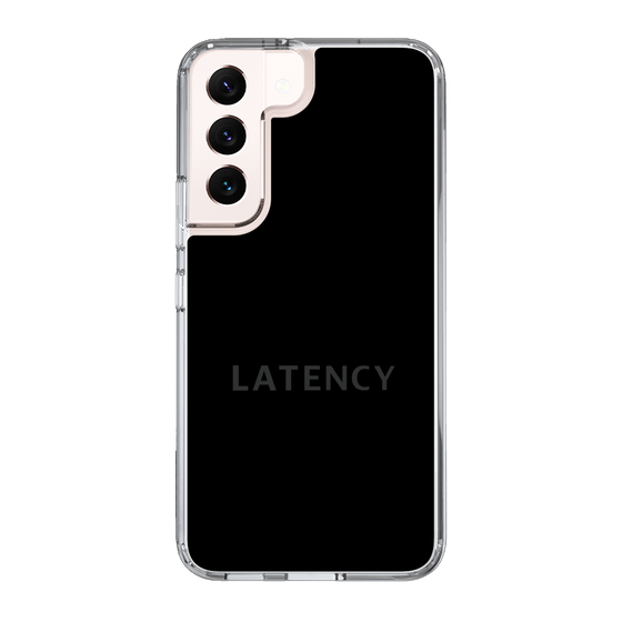 スリムプロテクションケース［ LATENCY - Logotype - Black ］