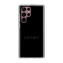 スリムプロテクションケース［ LATENCY - Logotype - Black ］