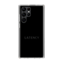 スリムプロテクションケース［ LATENCY - Logotype - Black ］