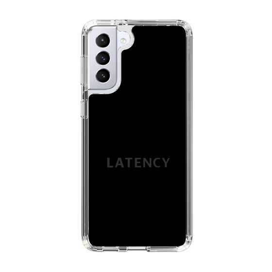 スリムプロテクションケース［ LATENCY - Logotype - Black ］