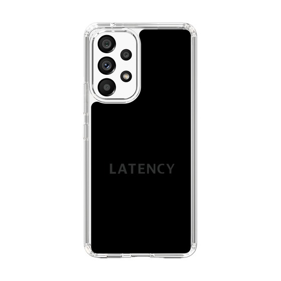 スリムプロテクションケース［ LATENCY - Logotype - Black ］