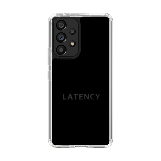 スリムプロテクションケース［ LATENCY - Logotype - Black ］