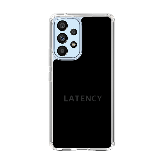 スリムプロテクションケース［ LATENCY - Logotype - Black ］