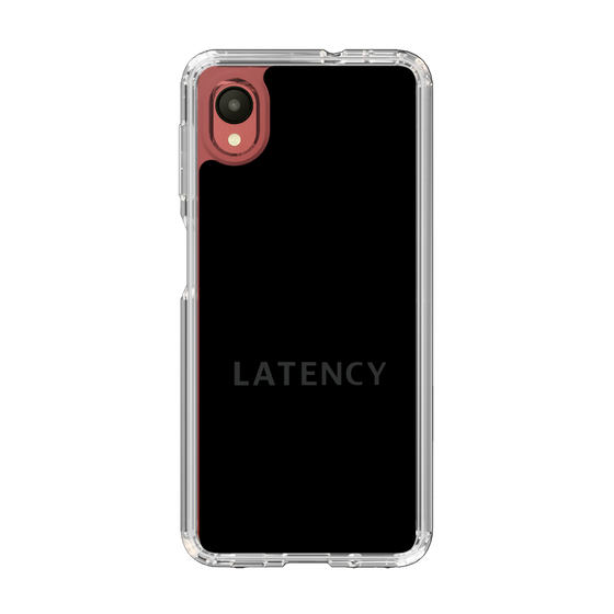 スリムプロテクションケース［ LATENCY - Logotype - Black ］