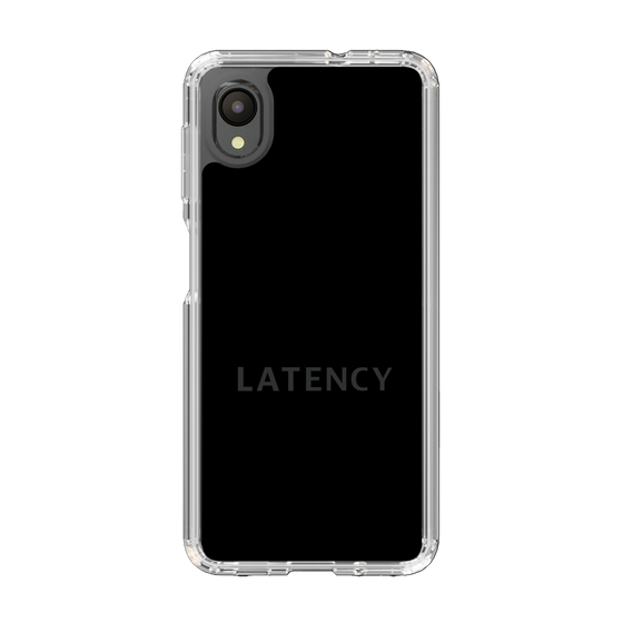 スリムプロテクションケース［ LATENCY - Logotype - Black ］