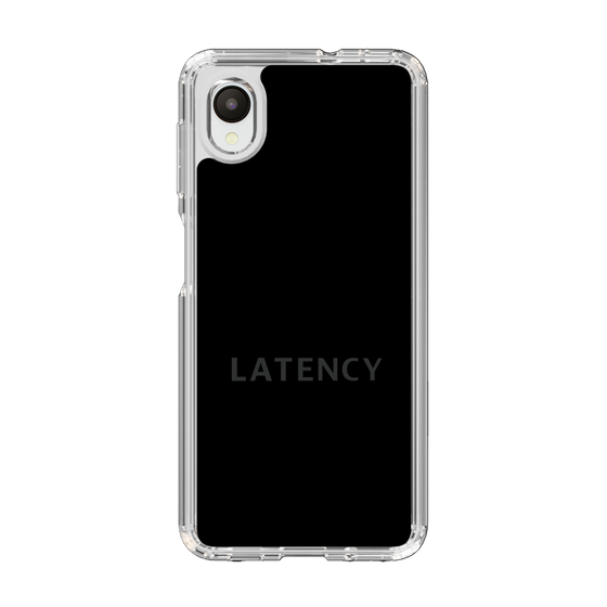 スリムプロテクションケース［ LATENCY - Logotype - Black ］