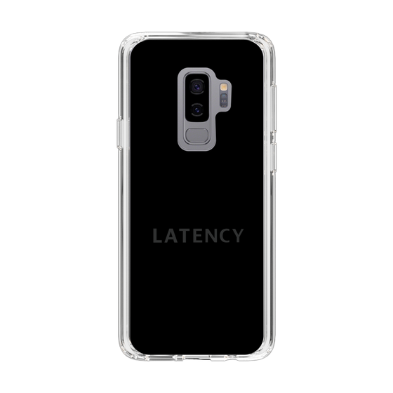 スリムプロテクションケース［ LATENCY - Logotype - Black ］