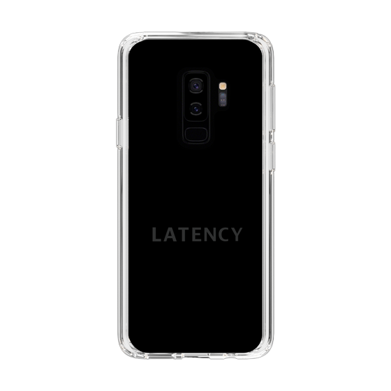 スリムプロテクションケース［ LATENCY - Logotype - Black ］