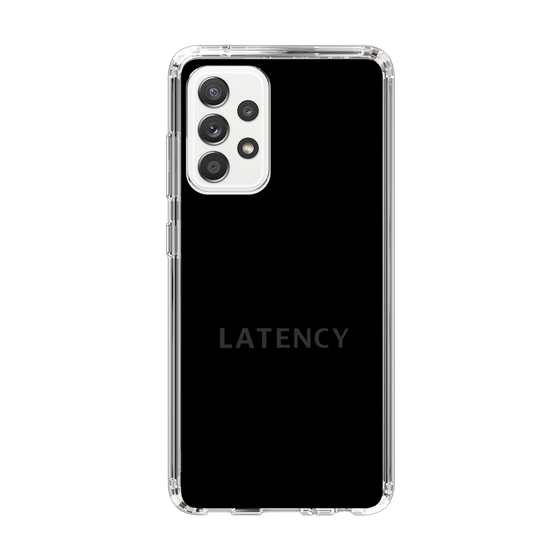 スリムプロテクションケース［ LATENCY - Logotype - Black ］