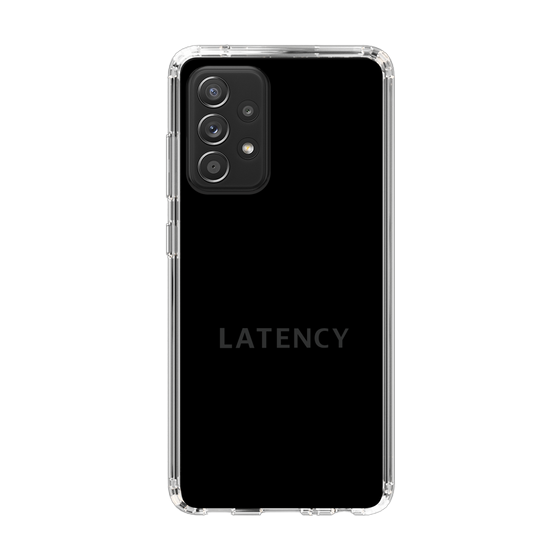 スリムプロテクションケース［ LATENCY - Logotype - Black ］