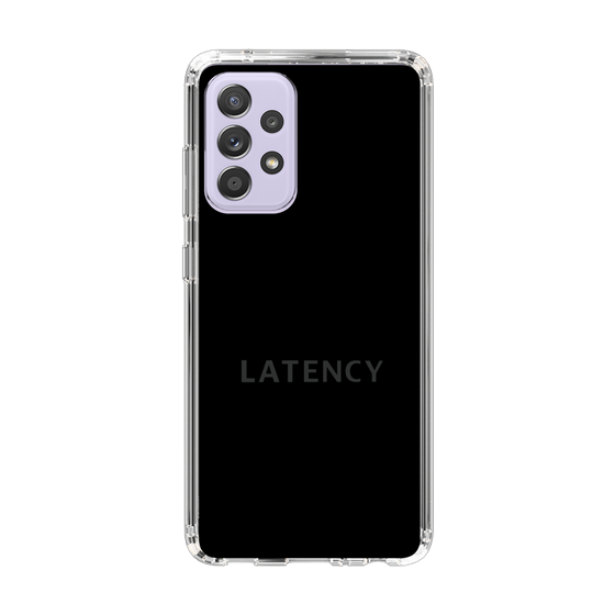 スリムプロテクションケース［ LATENCY - Logotype - Black ］