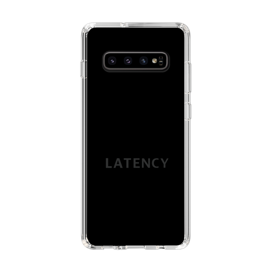 スリムプロテクションケース［ LATENCY - Logotype - Black ］