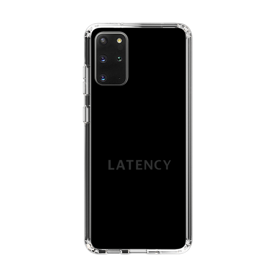 スリムプロテクションケース［ LATENCY - Logotype - Black ］