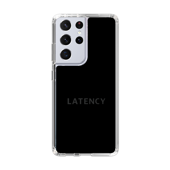 スリムプロテクションケース［ LATENCY - Logotype - Black ］