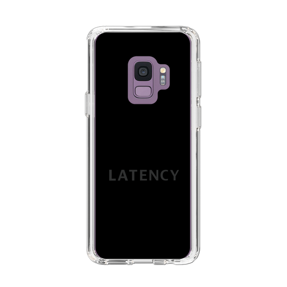 スリムプロテクションケース［ LATENCY - Logotype - Black ］