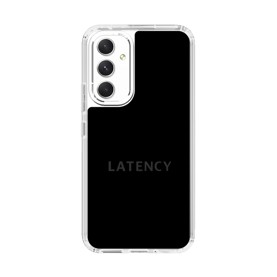 スリムプロテクションケース［ LATENCY - Logotype - Black ］