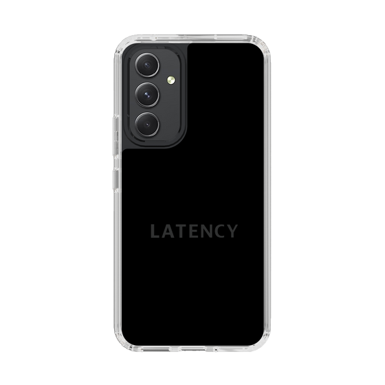 スリムプロテクションケース［ LATENCY - Logotype - Black ］