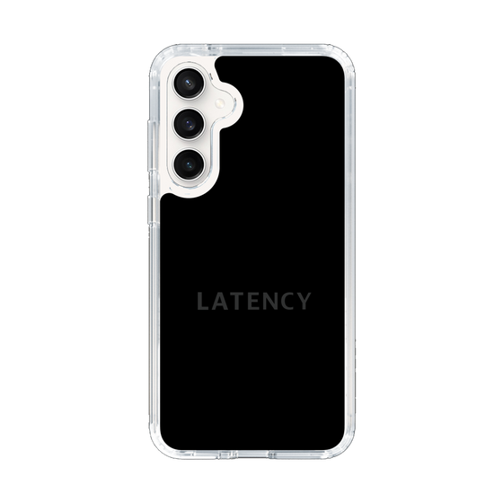 スリムプロテクションケース［ LATENCY - Logotype - Black ］