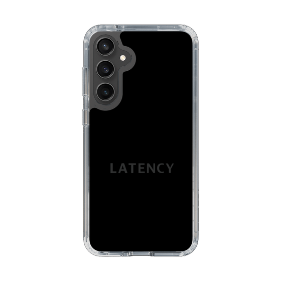 スリムプロテクションケース［ LATENCY - Logotype - Black ］
