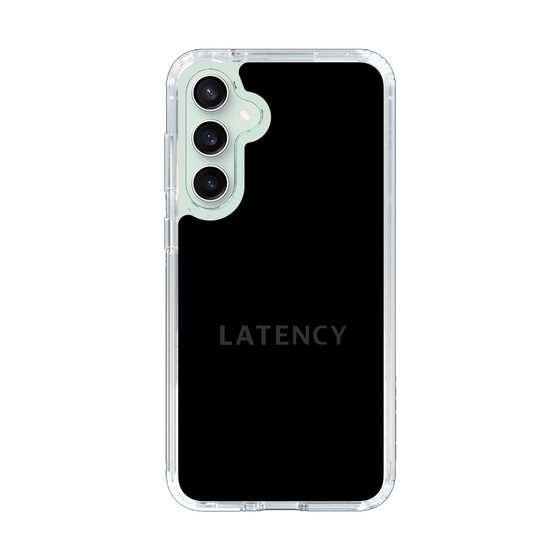 スリムプロテクションケース［ LATENCY - Logotype - Black ］