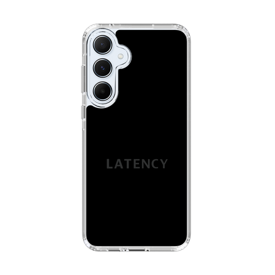 スリムプロテクションケース［ LATENCY - Logotype - Black ］