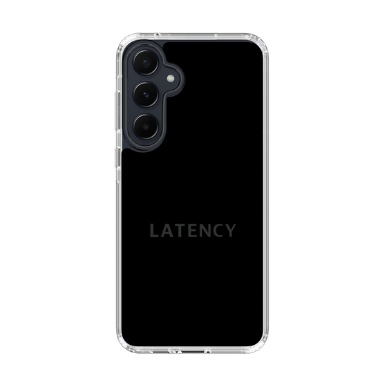 スリムプロテクションケース［ LATENCY - Logotype - Black ］