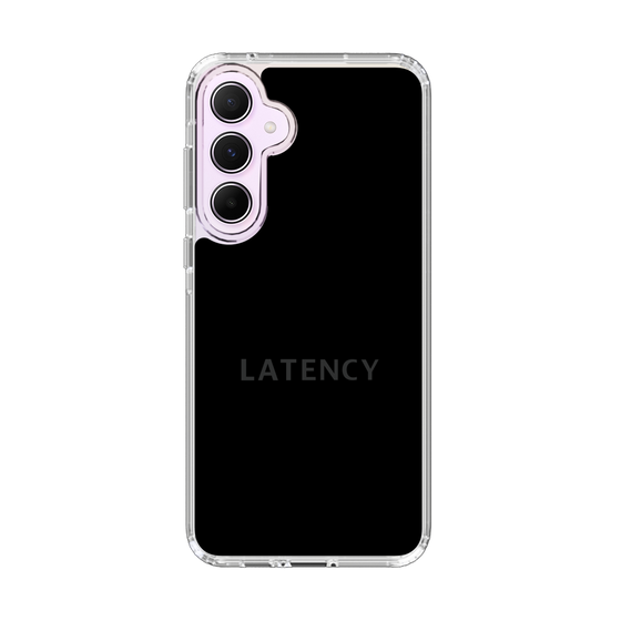 スリムプロテクションケース［ LATENCY - Logotype - Black ］