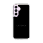 スリムプロテクションケース［ LATENCY - Logotype - Black ］