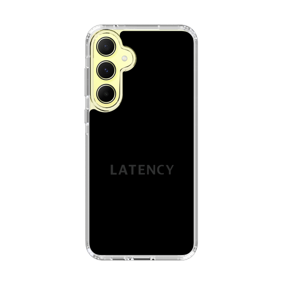 スリムプロテクションケース［ LATENCY - Logotype - Black ］