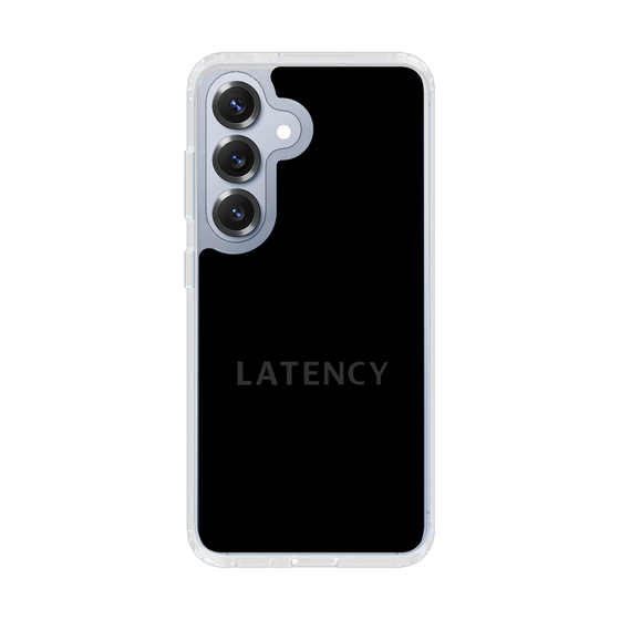 スリムプロテクションケース［ LATENCY - Logotype - Black ］
