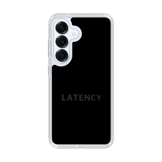スリムプロテクションケース［ LATENCY - Logotype - Black ］