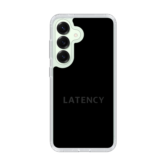 スリムプロテクションケース［ LATENCY - Logotype - Black ］