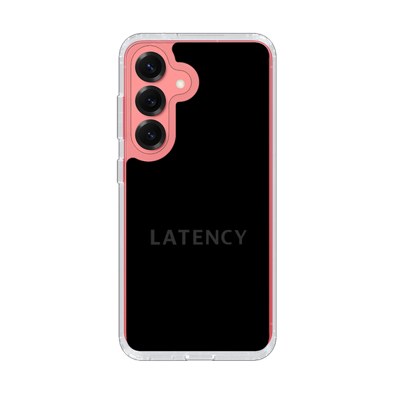 スリムプロテクションケース［ LATENCY - Logotype - Black ］