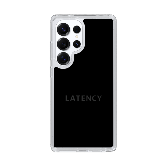 スリムプロテクションケース［ LATENCY - Logotype - Black ］